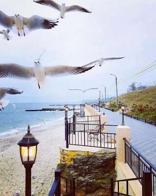 Отель Отель Ажур Одесса Улучшенный двухместный номер с 2 отдельными кроватями-13